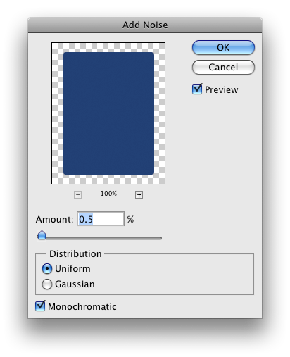 Add Noise
settings for widget graphics